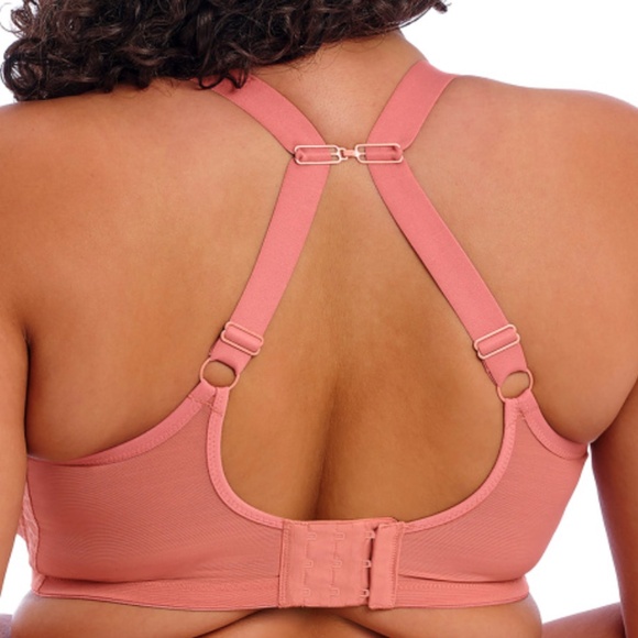 NWT ELOMI LINGERIE Full Figure Matilda Underwire Plunge Bra Size 38DDD - Picture 2 of 4